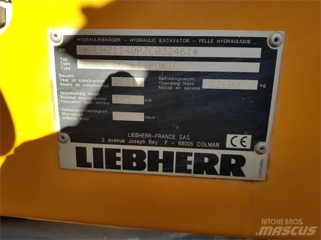 Liebherr R906 LC Beltegraver