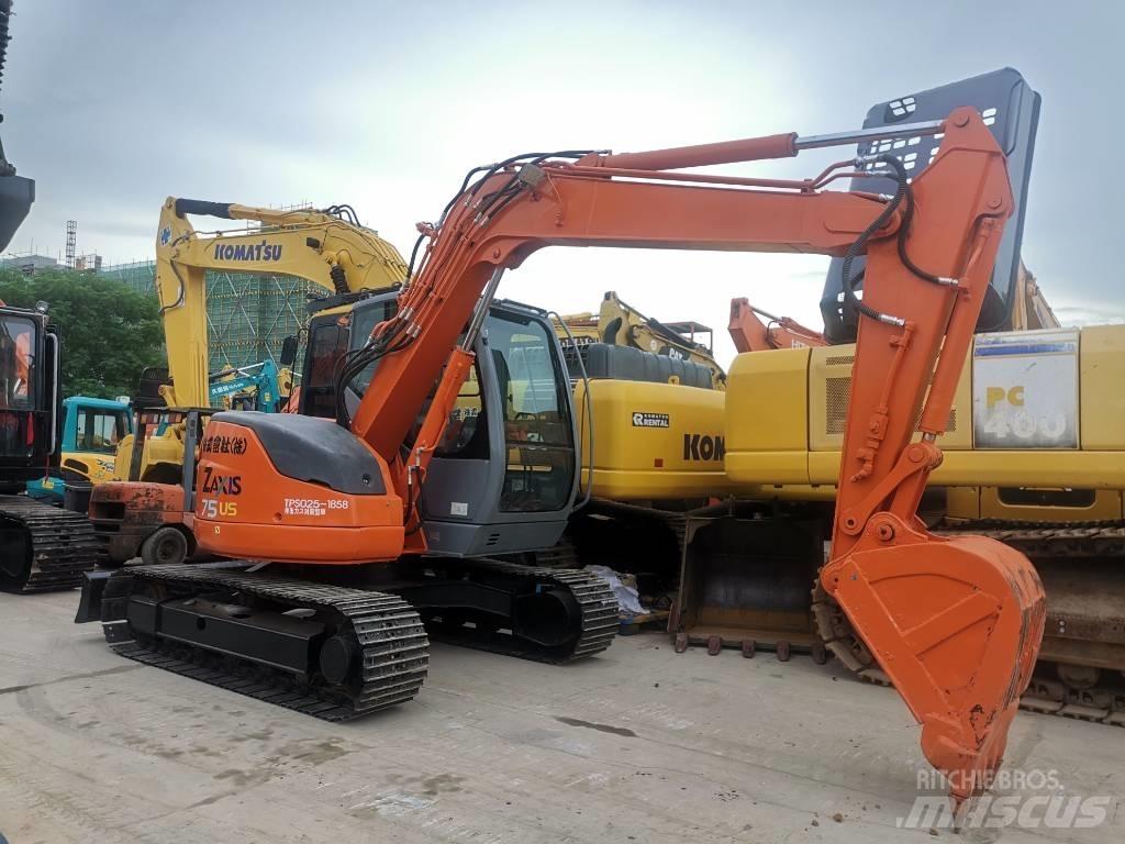 Hitachi ZX 75 Beltegraver