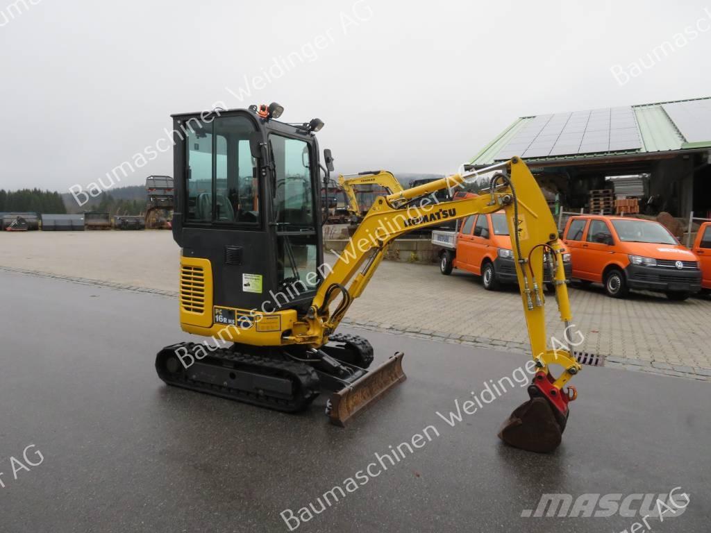 Komatsu PC 16 Minigravere <7t