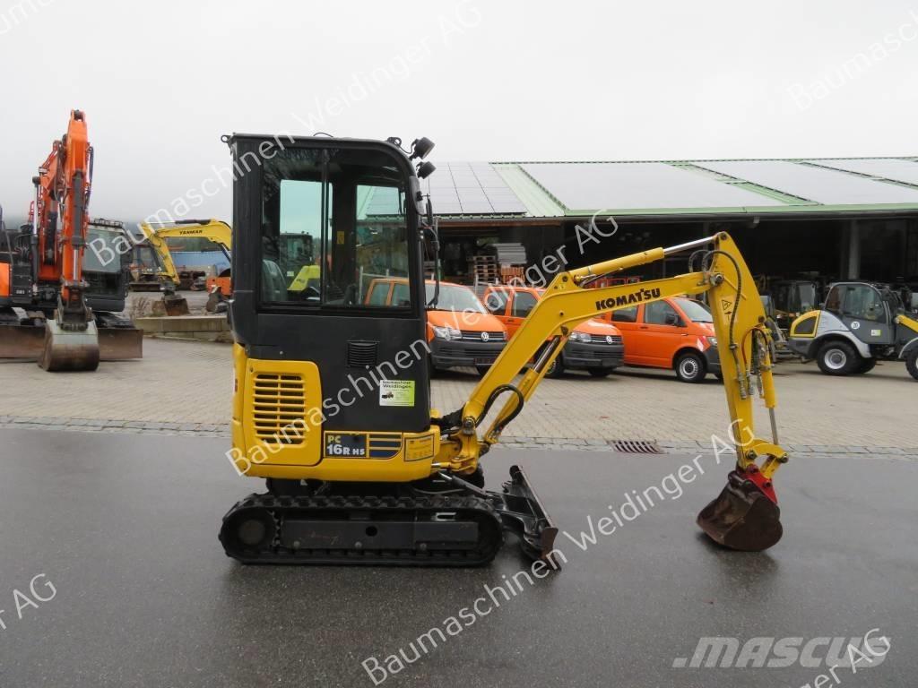 Komatsu PC 16 Minigravere <7t
