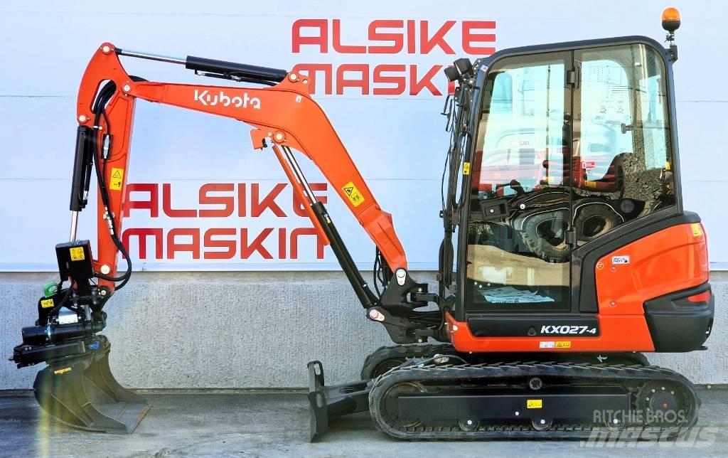 Kubota KX 027-4 Minigravere <7t