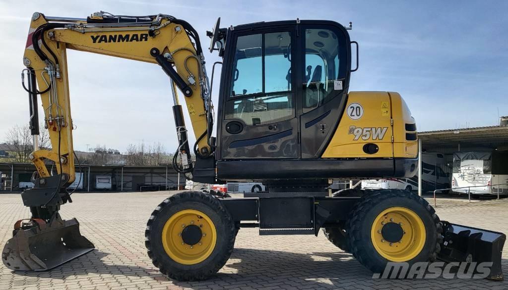 Yanmar B 95 W Hjulgravere
