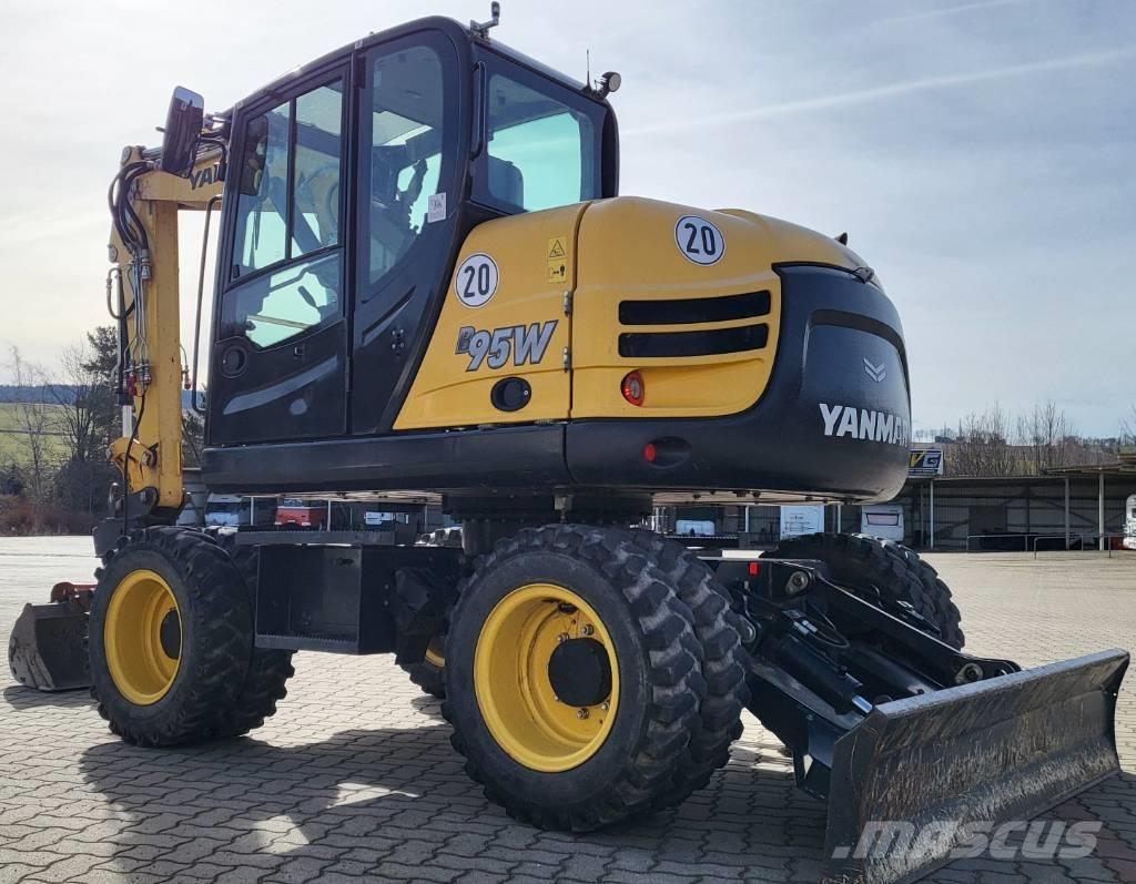 Yanmar B 95 W Hjulgravere