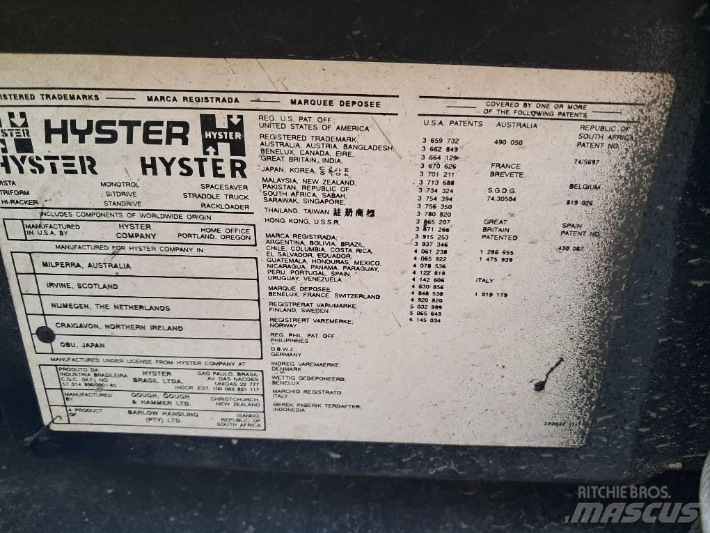 Hyster H250XL Propan trucker