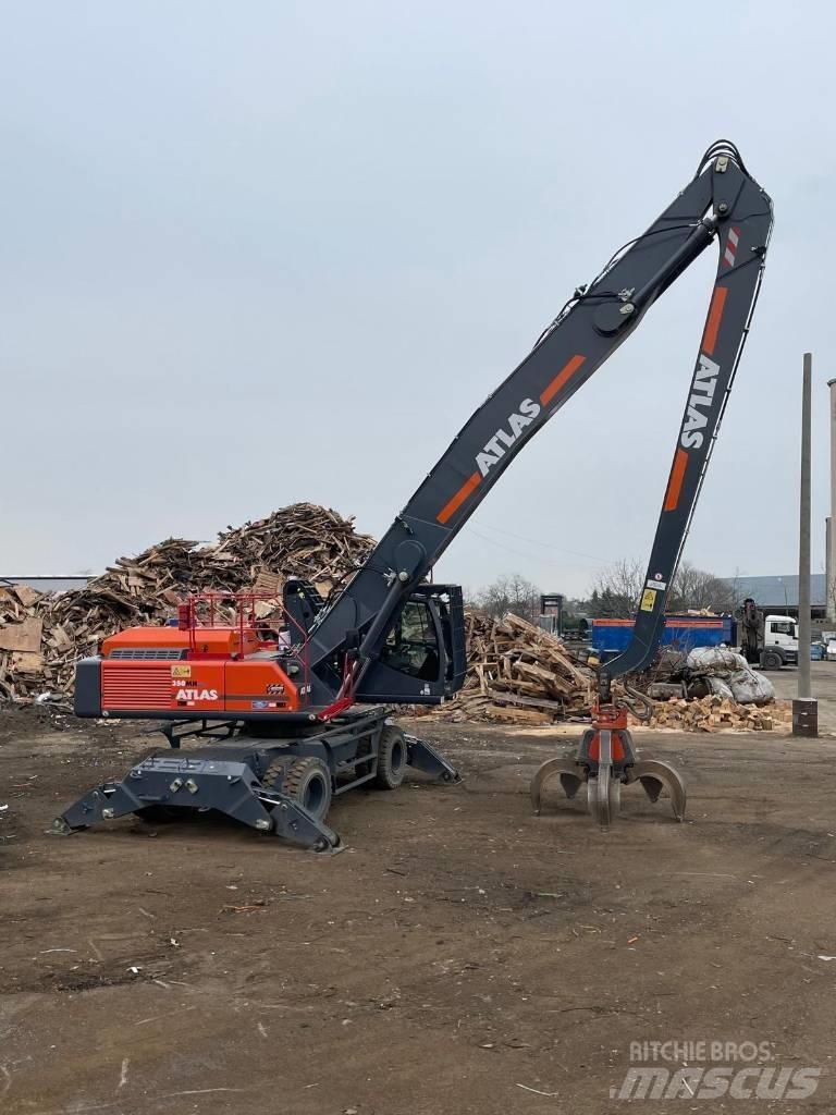 Atlas 350 MH Gravemaskiner for avfallshåndtering
