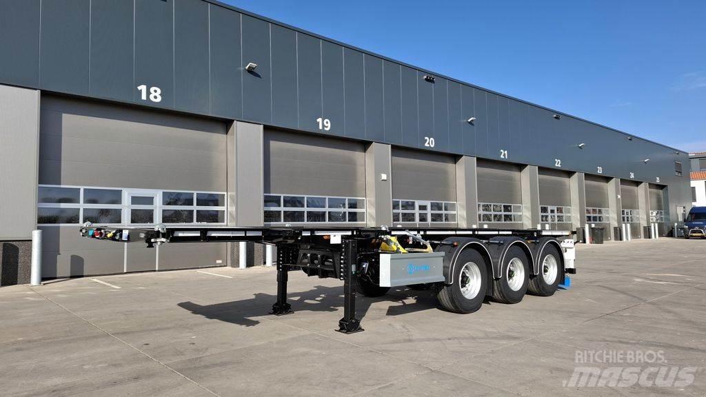 D-tec CC-2030-3-F Containerchassis Semitrailere