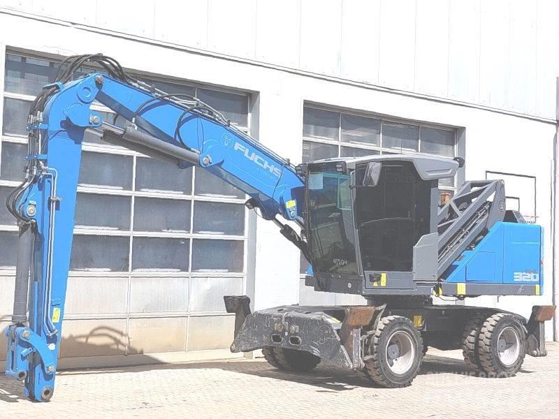 Fuchs MHL 320 F Gravemaskiner for avfallshåndtering