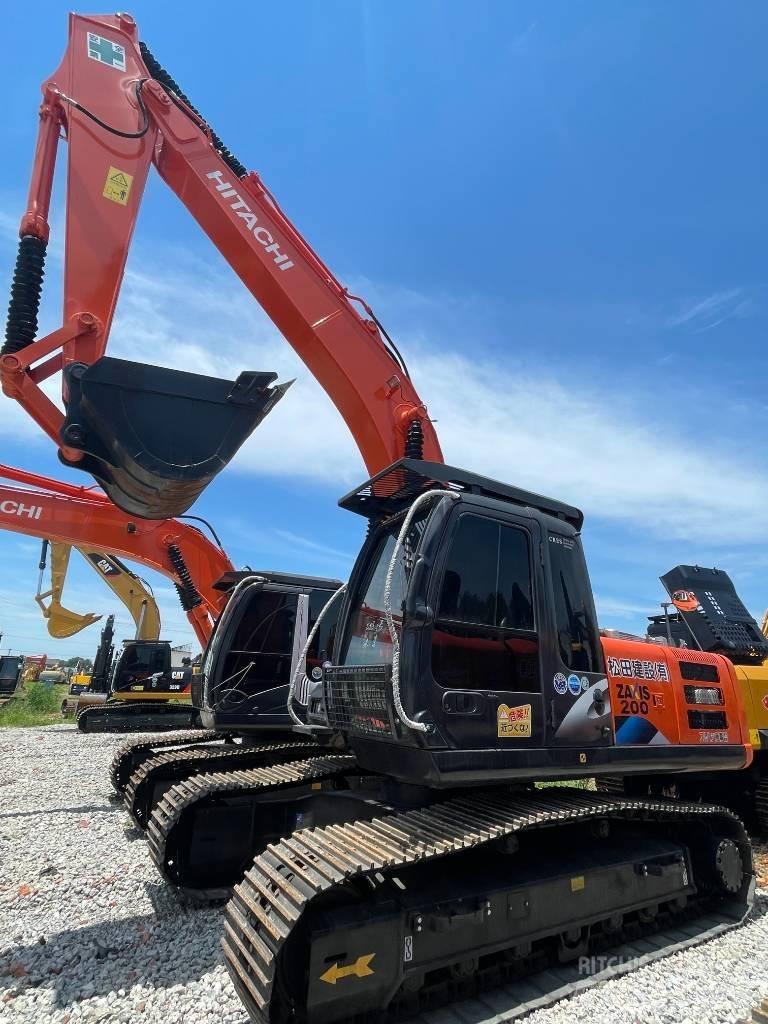 Hitachi ZX 200 Beltegraver