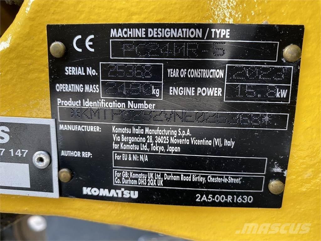 Komatsu PC24MR-5 Hjulgravere