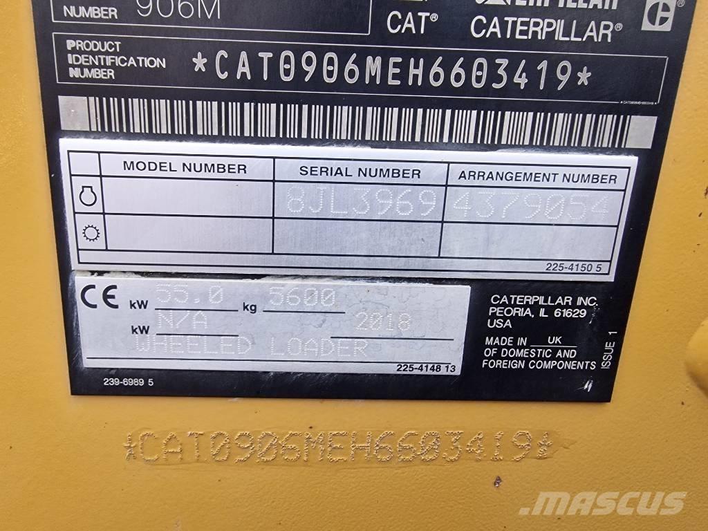 CAT 906 M Klima Hjullastere