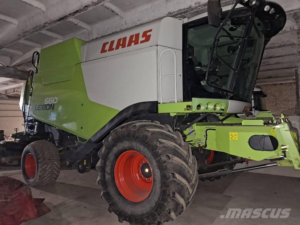CLAAS Lexion 660 Skurtreskere