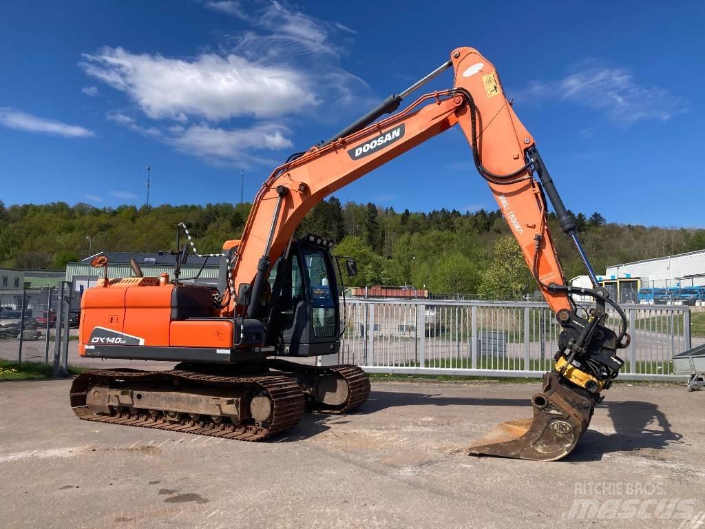 Doosan DX 140 LC Beltegraver