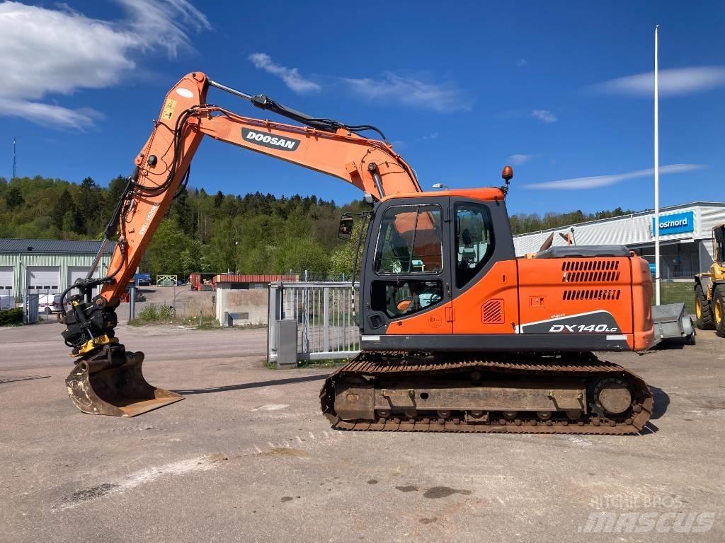 Doosan DX 140 LC Beltegraver