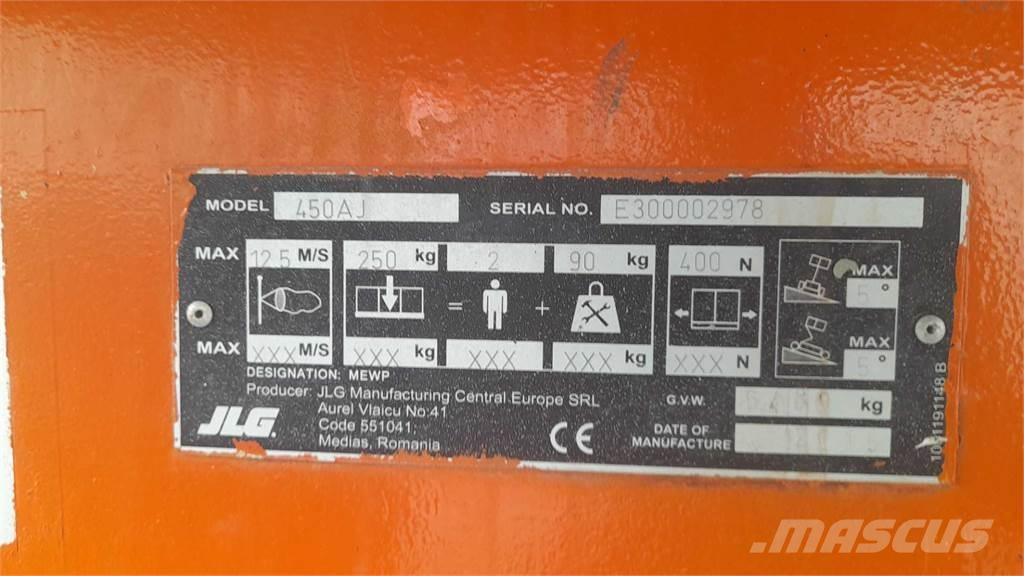 JLG 450AJ Leddede bomlifter