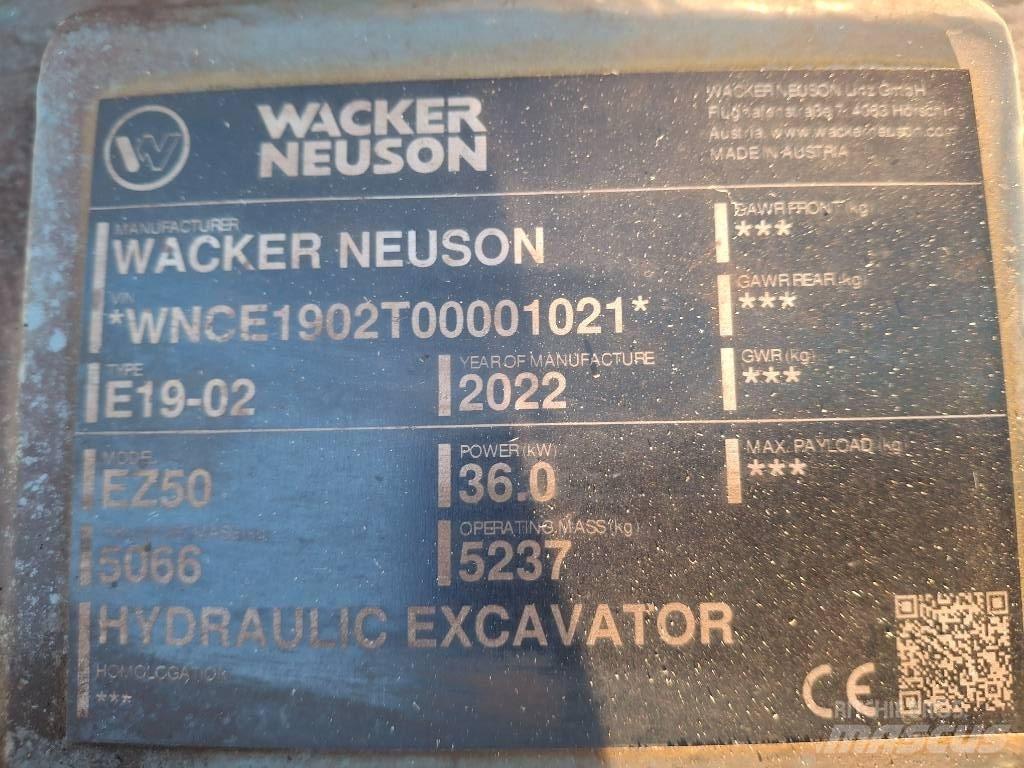 Wacker Neuson EZ50 Beltegraver
