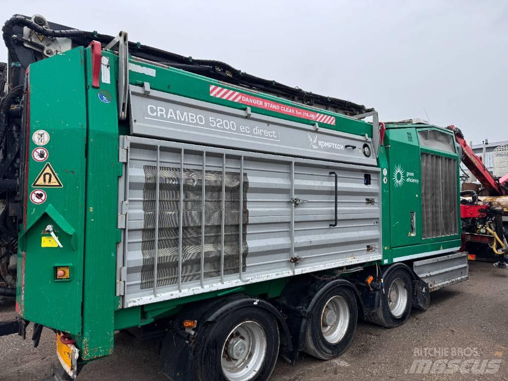 Komptech Crambo 5200 Avfallsknusere