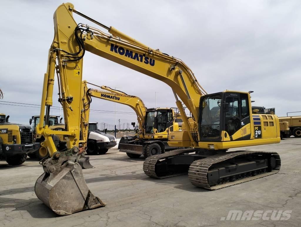 Komatsu PC 210 LC-11 Beltegraver