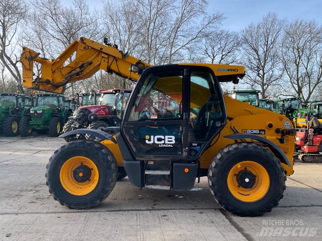 JCB 536-70 AGRI PRO Teleskoplastere for Landbruk