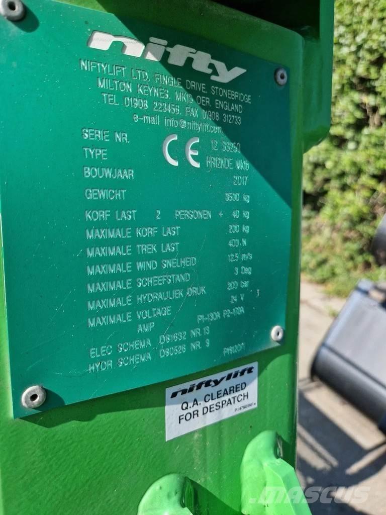 Niftylift HR12NDE Leddede bomlifter