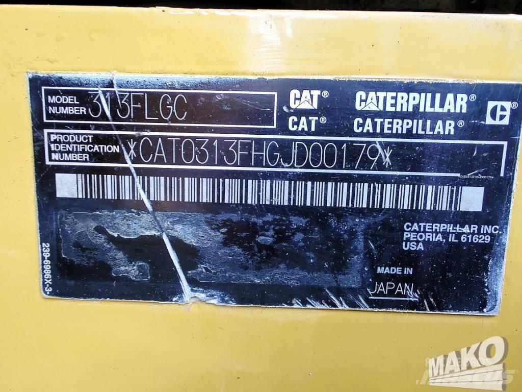 CAT 313 Beltegraver