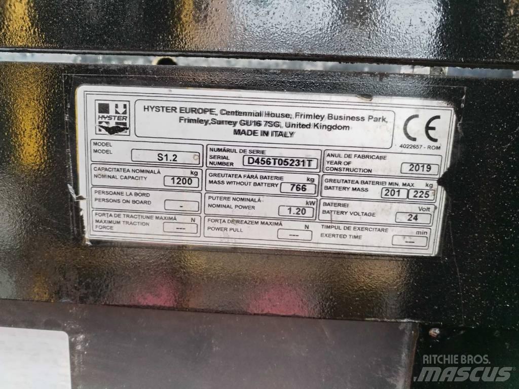 Hyster S 1.2 Ledestablere