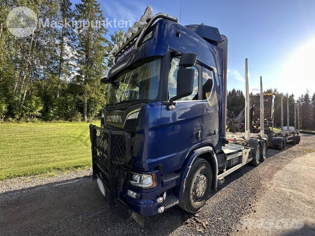 Scania R 650 Tømmerbiler