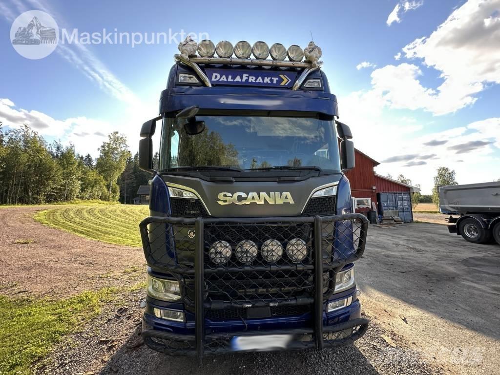 Scania R 650 Tømmerbiler
