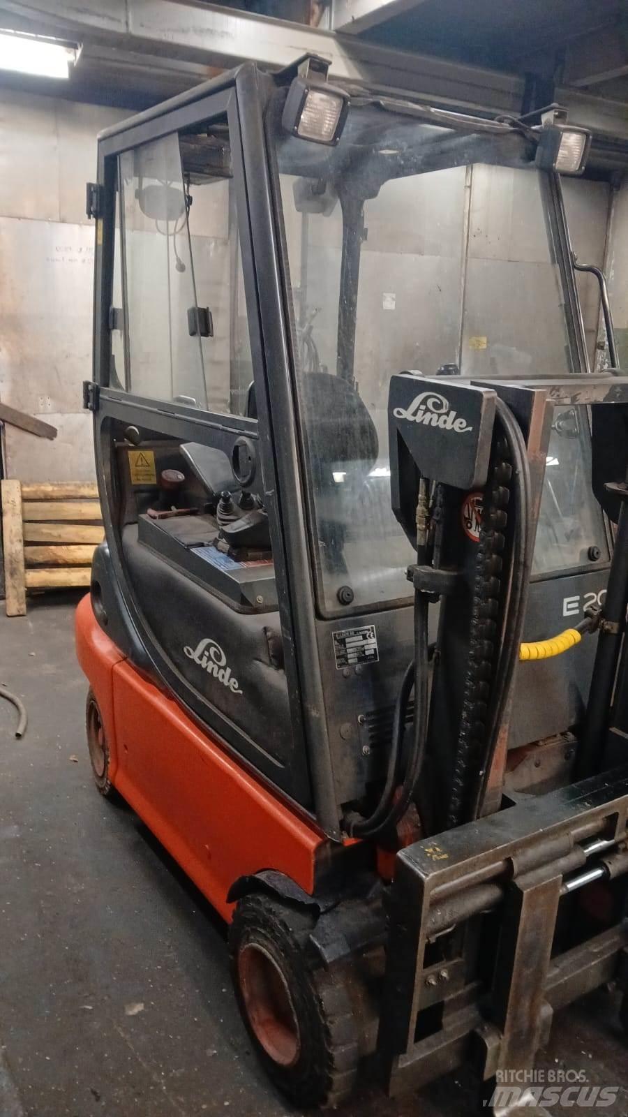 Linde E20P-02 Elektriske trucker
