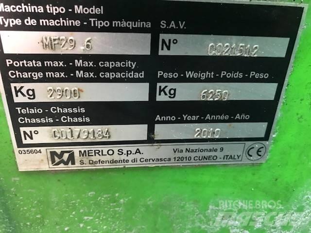 Merlo MF29.6 Teleskoplastere for Landbruk