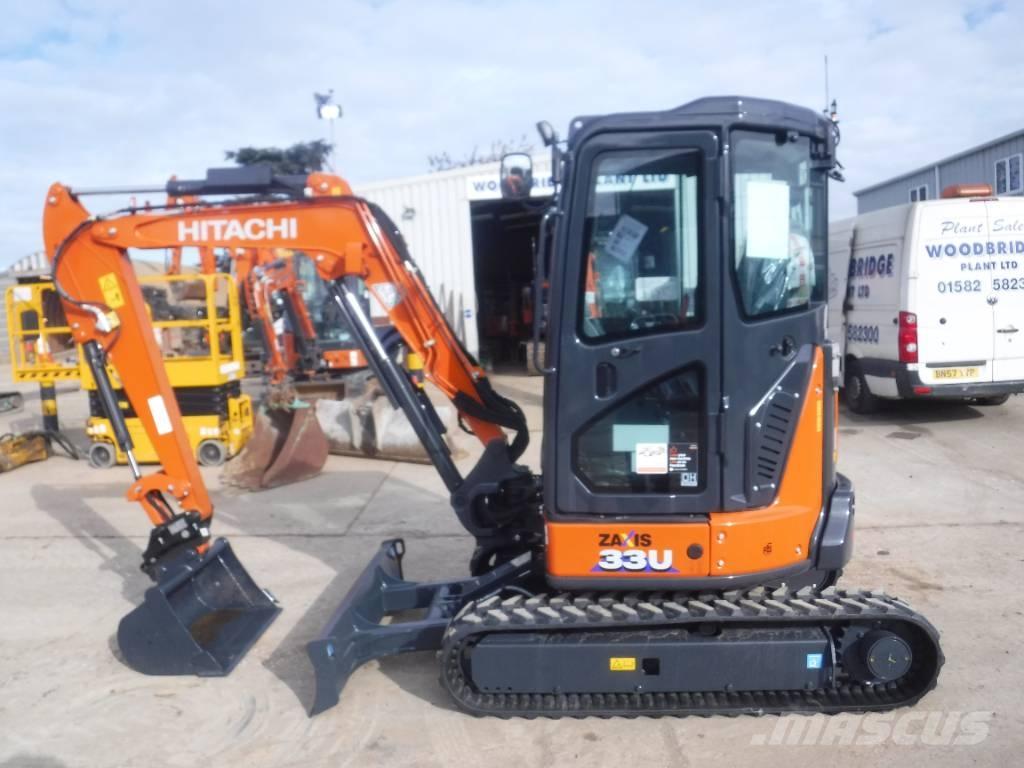 Hitachi ZX 33 U-6 Minigravere <7t