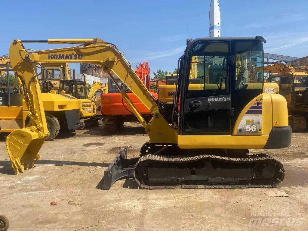Komatsu PC56 Beltegraver