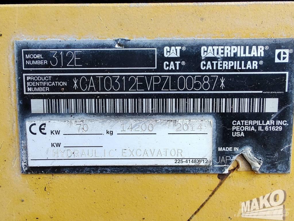 CAT 312 E Beltegraver