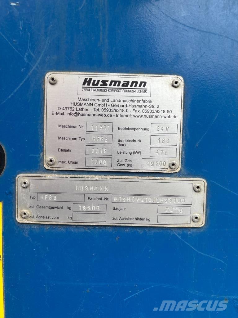 Husmann HFG 6 Avfallsknusere