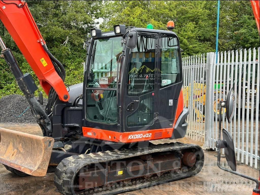 Kubota KX 080-4 Midigravere 7 - 12t