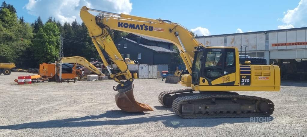 Komatsu PC 210 LC-11 Beltegraver