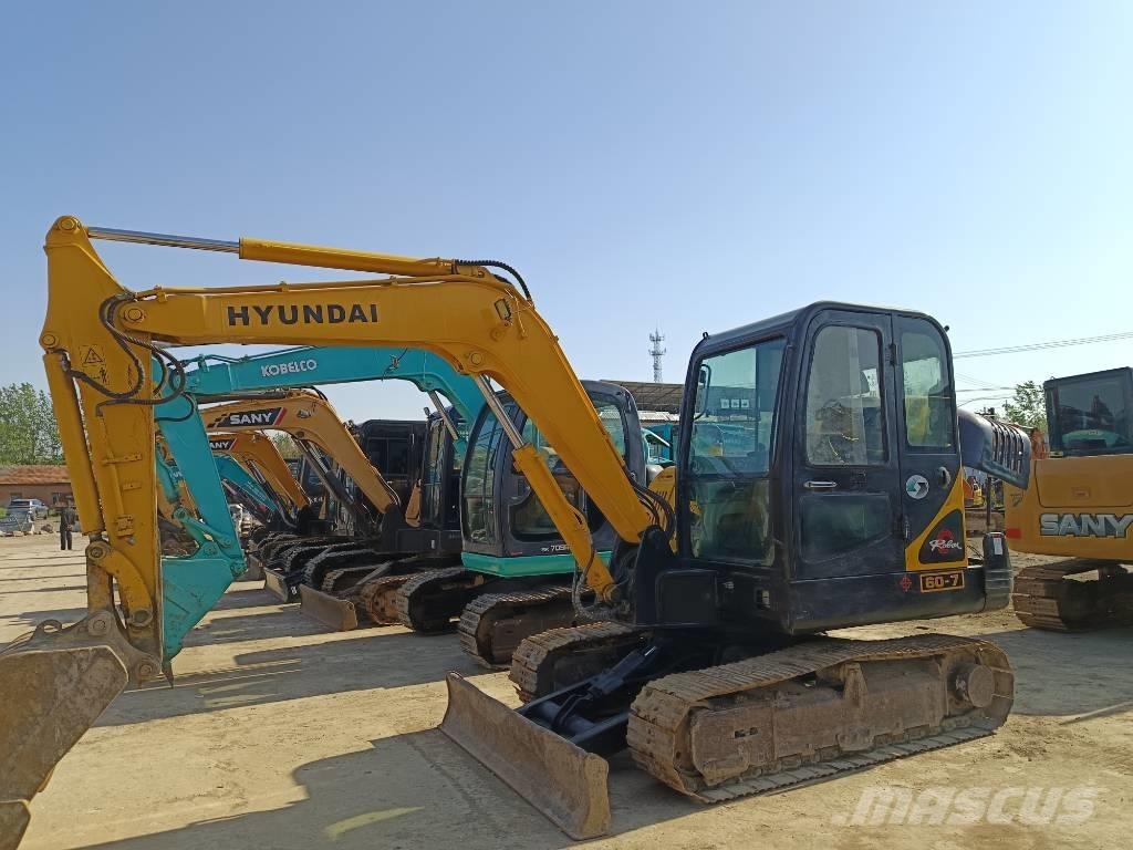 Hyundai Robex 60-7 Minigravere <7t