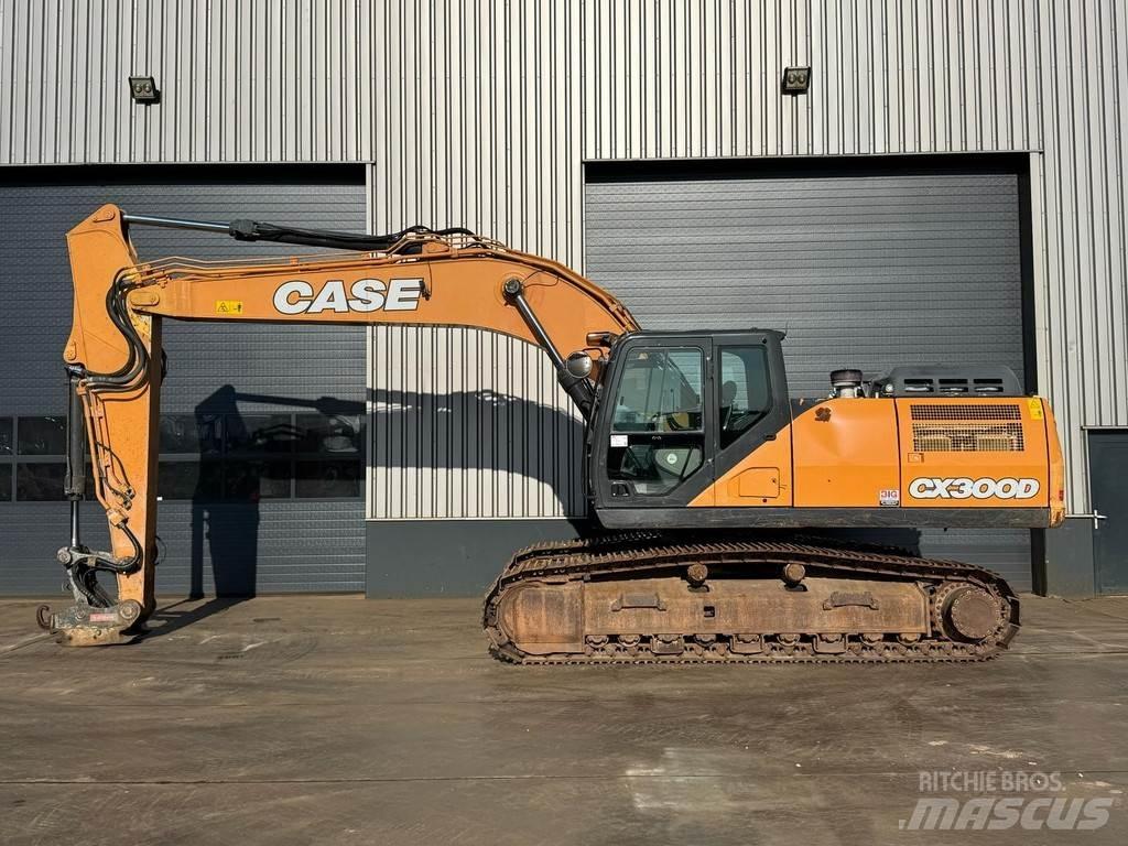 CASE CX300D Beltegraver