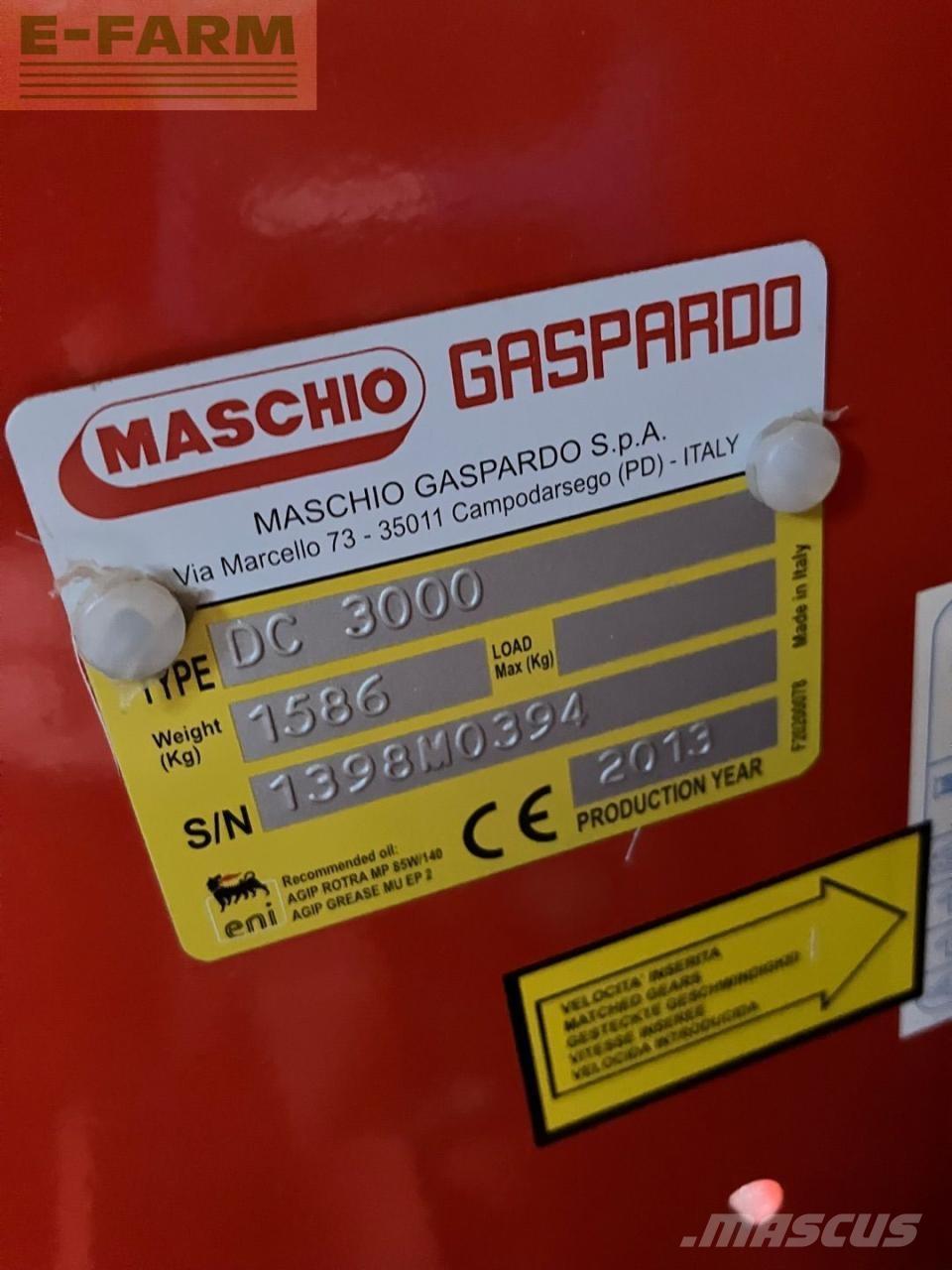 Maschio DC 3000 Rotorharver/ jordfresere