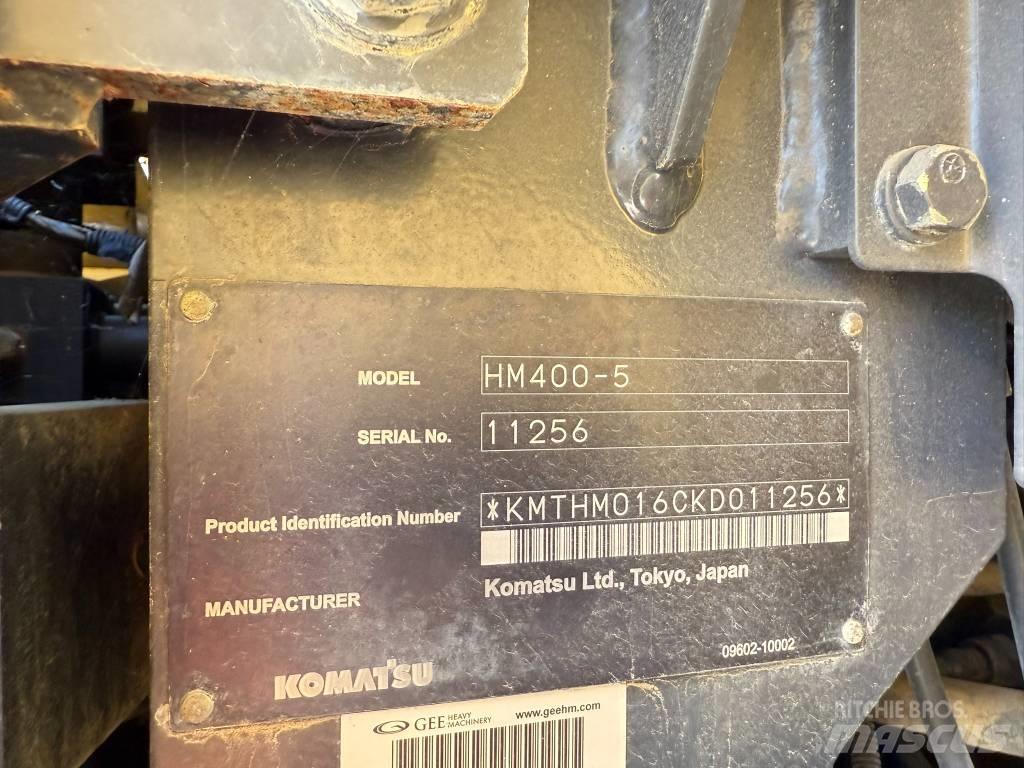 Komatsu HM400-5 Rammestyrte Dumpere