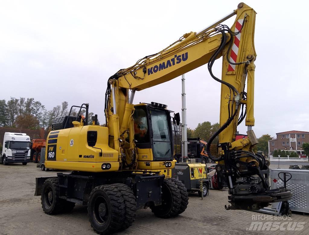 Komatsu PW160-11 Hjulgravere
