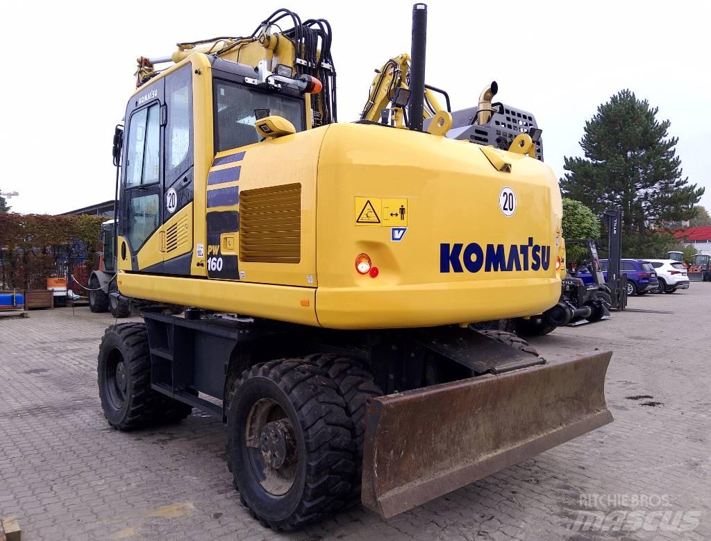 Komatsu PW160-11 Hjulgravere
