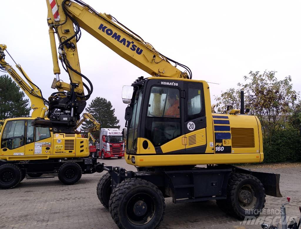 Komatsu PW160-11 Hjulgravere