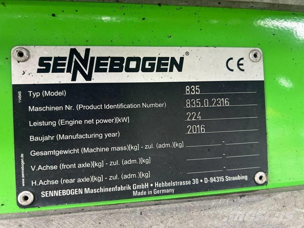 Sennebogen 835 M Gravemaskiner for avfallshåndtering