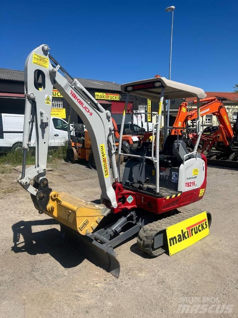 Takeuchi TB216 Minigravere <7t