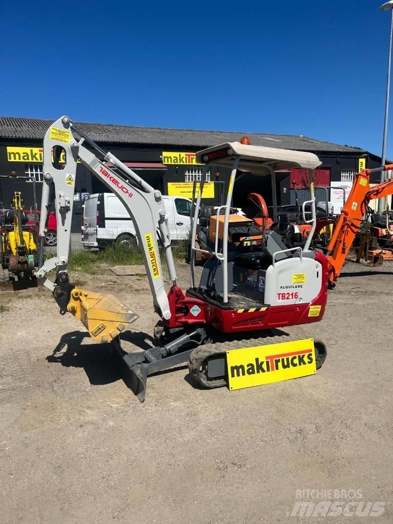 Takeuchi TB216 Minigravere <7t