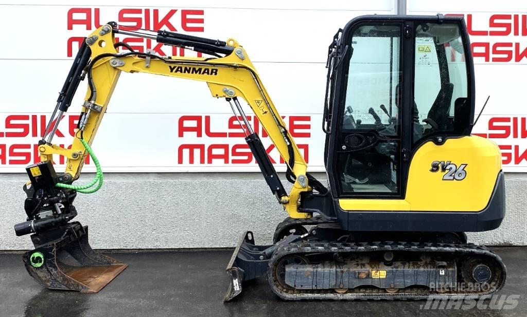 Yanmar SV 26 Minigravere <7t