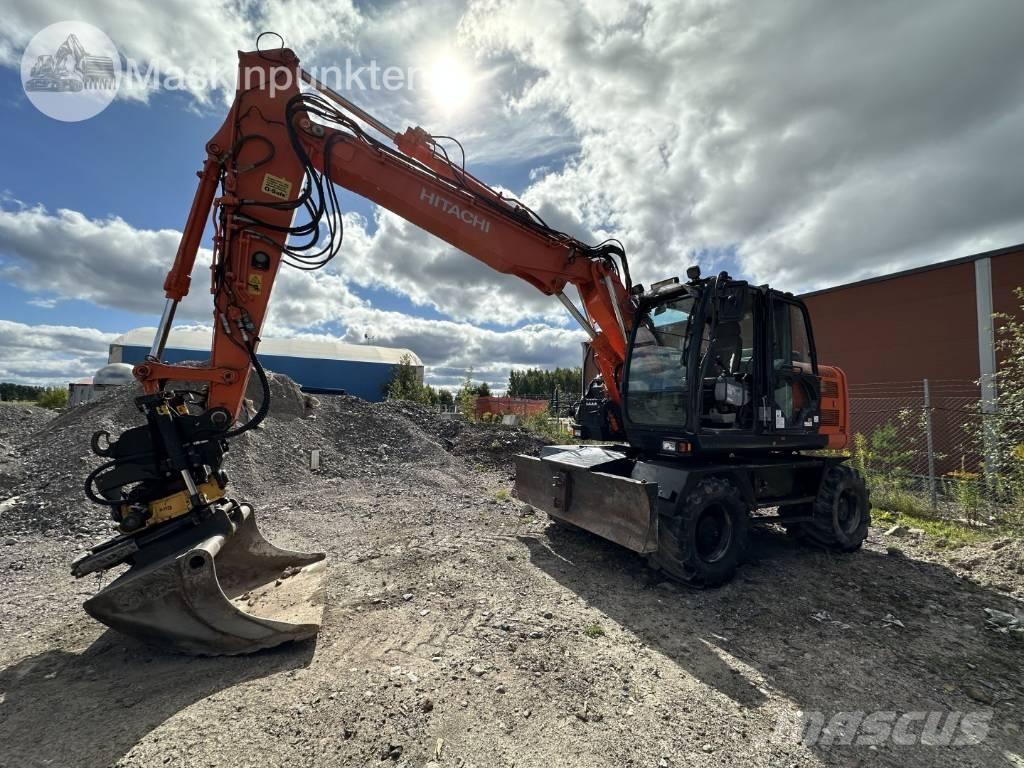 Hitachi ZX 140 W-5B Hjulgravere