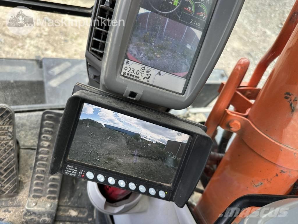 Hitachi ZX 140 W-5B Hjulgravere