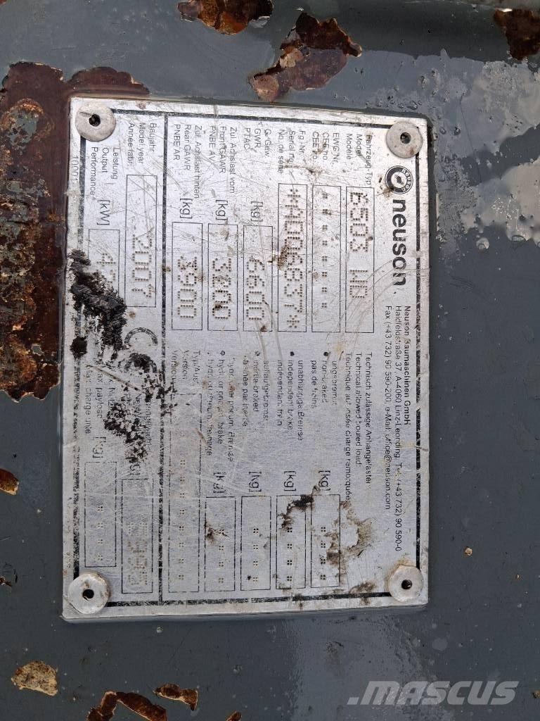 Neuson 6503 WD Hjulgravere