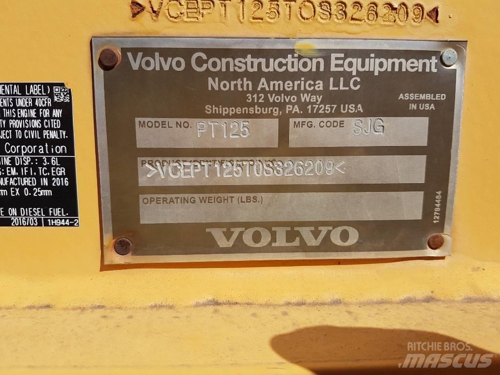 Volvo PT125 Gummihjulsvalser